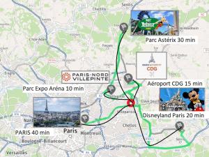 Gîte Unique Le Caijonet proche de Disneyland, Aeroport CDG, Paris