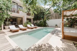 Villa Sorella in Aldea Zama 24Hrs Security, 5min to the beach