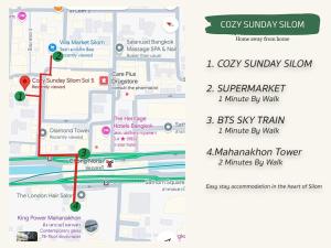 Cozy studio room - 2 guests in the heart of Silom - 6B