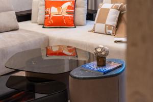 Pool side view at Dubai Creek Harbour by DuStay