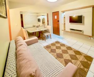 Apê Fantástico com Piscina I Wi-Fi e AC