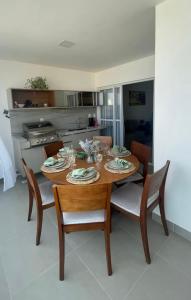 Apartamento com vista para o mar na Praia do Morro