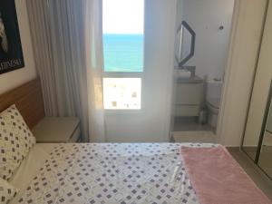 Apartamento com vista para o mar na Praia do Morro