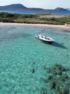 Sleeping on a boat in the Islands bay