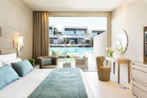 Double Room Private Garden Pool View room in Sani Dunes