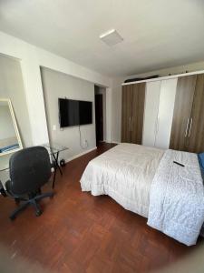 Quarto frente Mar em ap familiar