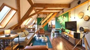 Green Loft Schwarzwald - Dach-Balkon--Musik-Ecke - 阿尔皮尔斯巴赫