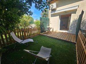Appartements Gite Lo Becarut L'Escapade Des Flamants Roses : photos des chambres