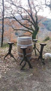 Campings Insolite bergerie dans la foret : photos des chambres
