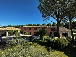 Mas ancien de 310m2-sur 2000m2-piscine chauffée - 艾居厄河畔卡马勒