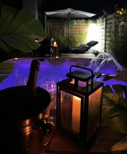 Maisons de vacances Gite Studio Alsa 15 avec Jacuzzi privatif : photos des chambres