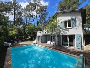 Charmante Villa pour 8 personnes avec piscine - La Tremblade
