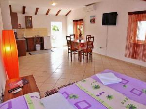Apartments Dragica - One Bedroom Apartment with Balcony and Sea View B 