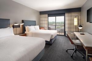 Queen Room with Two Queen Beds and Balcony room in Courtyard Florence South Carolina