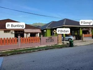 Jerai Geopark Cottage Song Song - Kampong Banggol Lalang