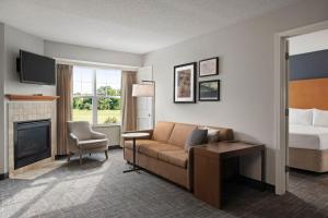 One-Bedroom King Suite with Sofa Bed room in Residence Inn Mt. Laurel at Bishop's Gate