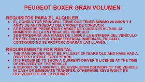 Furgoneta Camper Gran Volumen