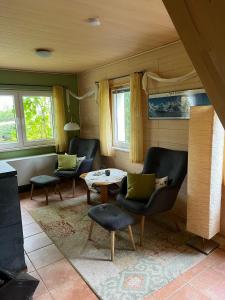 Idyllisches Gartenhaus