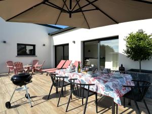 Maisons de vacances Maison neuve 4 etoiles plain-pied proche de la mer : photos des chambres