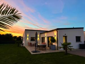 Maisons de vacances Maison neuve 4 etoiles plain-pied proche de la mer : photos des chambres