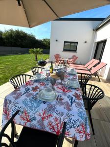 Maisons de vacances Maison neuve 4 etoiles plain-pied proche de la mer : photos des chambres