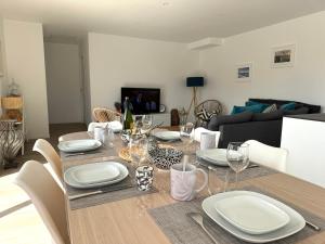 Maisons de vacances Maison neuve 4 etoiles plain-pied proche de la mer : photos des chambres