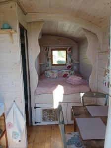 Roulotte du Touton avec jacuzzi