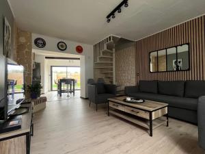 Maisons de vacances Gite le Davidson, maison avec jardin : photos des chambres