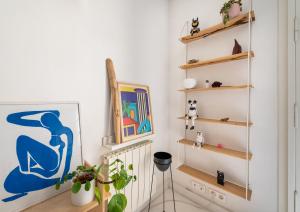 Appartements Stylish 1BD Duplex - Stunning Views near Louvre : photos des chambres