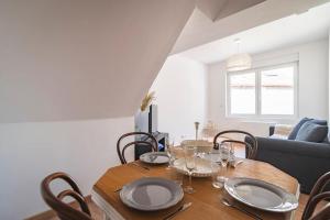 Appartements Balthazar Fauvette, bel appart hyper centre Epernay : photos des chambres