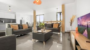 Appartements Homey Luxury - Proche du centre-ville, des transports, de Geneve : photos des chambres