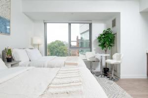 Lux Studio 2xQueen beds Gym near MIT Harvard - 4hvězdičkové hotely ve městě Cambridge