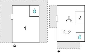 Maisons de vacances 2 Bedroom Cozy Home In Ault : photos des chambres