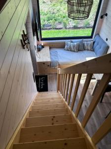 Lykke Huus Tinyhaus an der Nordsee mit Fasssauna