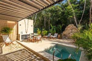 Hermosa Casa en la Selva, Alberca Privada