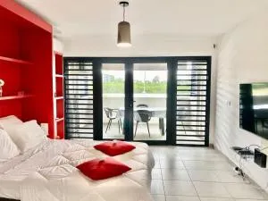 Studio avec vue sur mer à l'Etang Z'Abricot - Cité Dillon