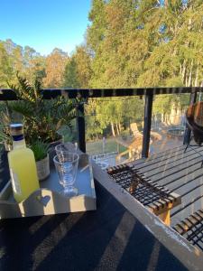 Colico Lodge - tinaja -terraza