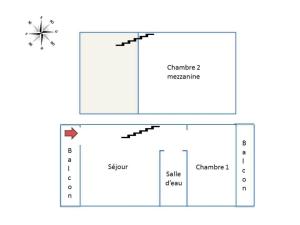Résidence Lion Dor - Appartement rénové, centre station, au calme, exposé Est-Ouest MAE-1091