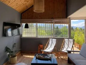 Cabaña 2 habitaciones vista al lago y montañas - 且乌塔