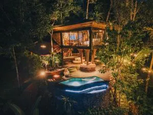 Hideout Eco Bamboo House Bali - 希德门