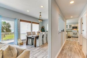 Walk to Beach Home with 2 Decks in Galveston!