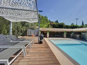 Villas Villa-Piscine-Tennis-Spa-French Riviera : photos des chambres