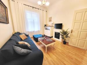 Alunana Premium & Fireplace apartment in Art Nouveau district, 63 sqm, 1870s, Self check-in