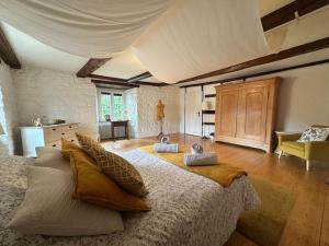 Maisons de vacances Le Moulin d-Hagenthal : photos des chambres