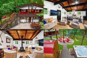 Chalet Getaway - Hot tub - Sauna - Firepit - Pool - Darragh