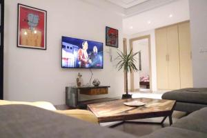 Un logement artistique, chic et contemporain