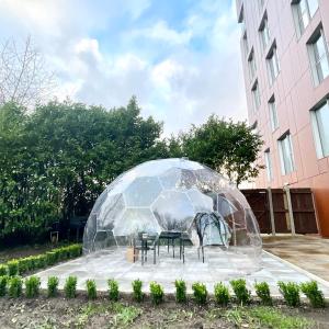 Private Garden Apartment with Geodome