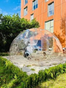 Private Garden Apartment with Geodome