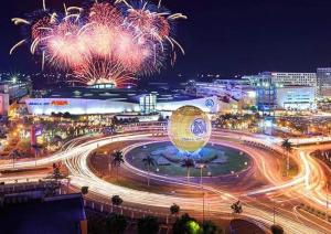 One cozy bedroom for couple