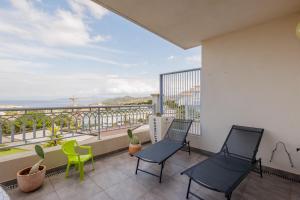 Appartements La Paolina - Appt 4p avec vue sur golfe de Calvi : photos des chambres